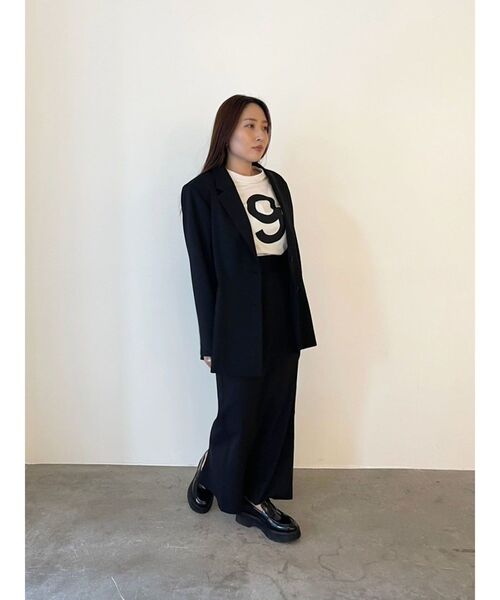 LAGUNAMOON(ラグナムーン)の「【柳橋唯コラボ】NumberTシャツ(Tシャツ/カットソー・レディース・ブラック/ホワイト・FREE)」の12枚目の写真