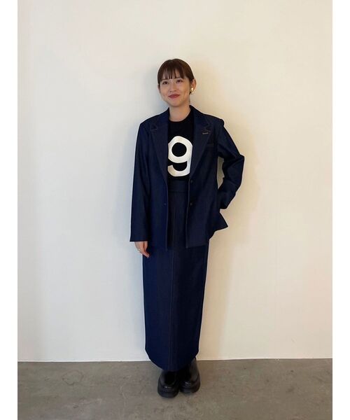LAGUNAMOON(ラグナムーン)の「【柳橋唯コラボ】NumberTシャツ(Tシャツ/カットソー・レディース・ブラック/ホワイト・FREE)」の15枚目の写真