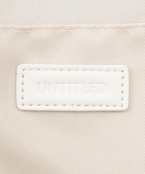 UNTITLED（アンタイトル）の「スパンコールメッシュトート（トートバッグ・レディース・ライトベージュ/ホワイト/ブラック・99）」の15枚目の写真