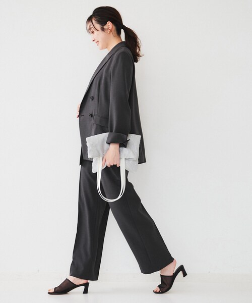 UNTITLED（アンタイトル）の「スパンコールメッシュトート（トートバッグ・レディース・ライトベージュ/ホワイト/ブラック・99）」の17枚目の写真