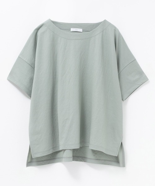 NAVY(ネイビー)の「nAvy SARARI レギュラーTシャツ(Tシャツ/カットソー・レディース・ライトオリーブ/ラベンダー/モカ/チャコールグレー・M/L)」の13枚目の写真