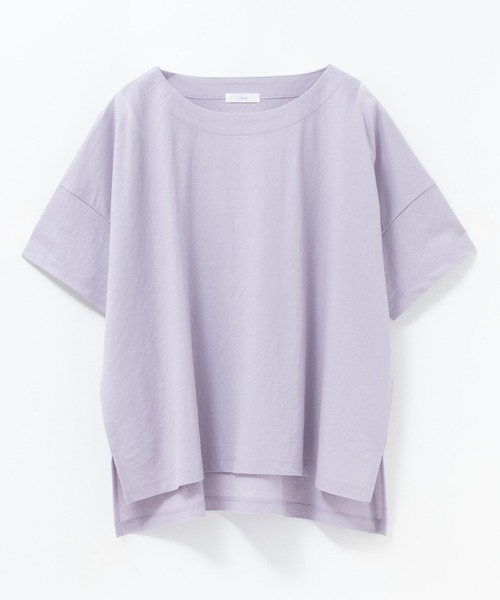 NAVY(ネイビー)の「nAvy SARARI レギュラーTシャツ(Tシャツ/カットソー・レディース・ライトオリーブ/ラベンダー/モカ/チャコールグレー・M/L)」の15枚目の写真