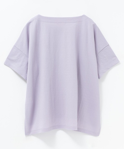 NAVY(ネイビー)の「nAvy SARARI レギュラーTシャツ(Tシャツ/カットソー・レディース・ライトオリーブ/ラベンダー/モカ/チャコールグレー・M/L)」の16枚目の写真