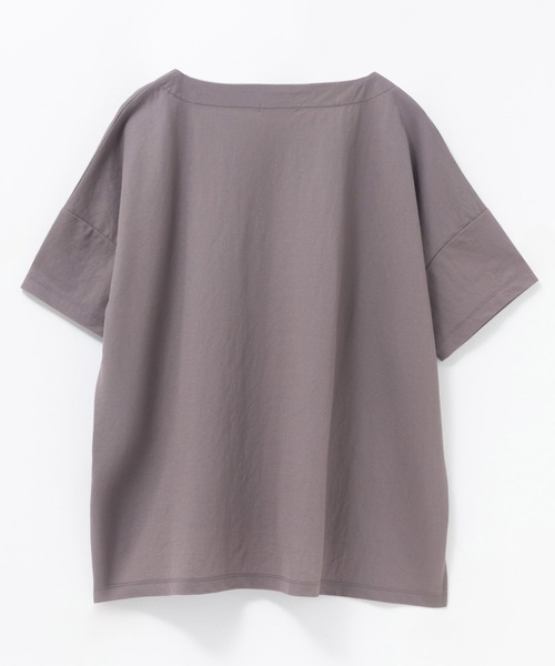 NAVY(ネイビー)の「nAvy SARARI レギュラーTシャツ(Tシャツ/カットソー・レディース・ライトオリーブ/ラベンダー/モカ/チャコールグレー・M/L)」の12枚目の写真
