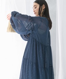 URBAN RESEARCH ROSSO WOMEN | カットジャガードティアードワンピース(ワンピース)