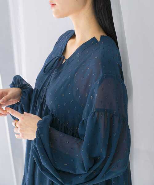 セール】カットジャガードティアードワンピース（ワンピース）｜URBAN