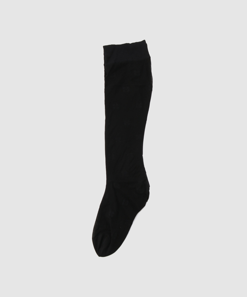 GANNI グリッター バタフライ レース ソックス GANNI Butterfly lace socks glitter black - メルカリ