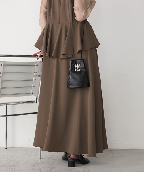 forksy.（フォルクシー）の「【forksy.】【オケージョン対応】タビストラップ ヒールパンプス（パンプス・レディース・ブラック/グレイッシュベージュ/シルバー・S/M/L/LL）」の11枚目の写真