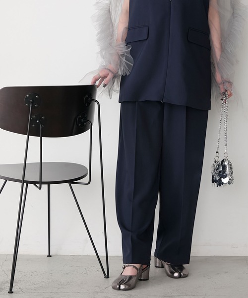 forksy.】【オケージョン対応】タビストラップ ヒールパンプス forksy