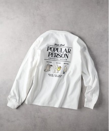Other(ソノタ)【メンズ】【別注】バックゴースト刺繍長袖Tシャツ
