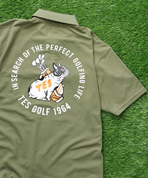 NEW VINTAGE GOLF ムーンパームツリーポロシャツ NEW VINTAGE GOLF [ニュービンテージゴルフ] NVG×SUN SURF