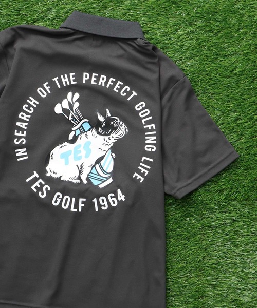 The Endless Summer(エンドレスサマー)の「TES GOLF UV CUT POLO / ポロシャツ(ポロシャツ・メンズ・ブラック/カーキ/ホワイト/チャコール/ネイビー・X-SMALL/MEDIUM/LARGE/X-LARGE)」の11枚目の写真