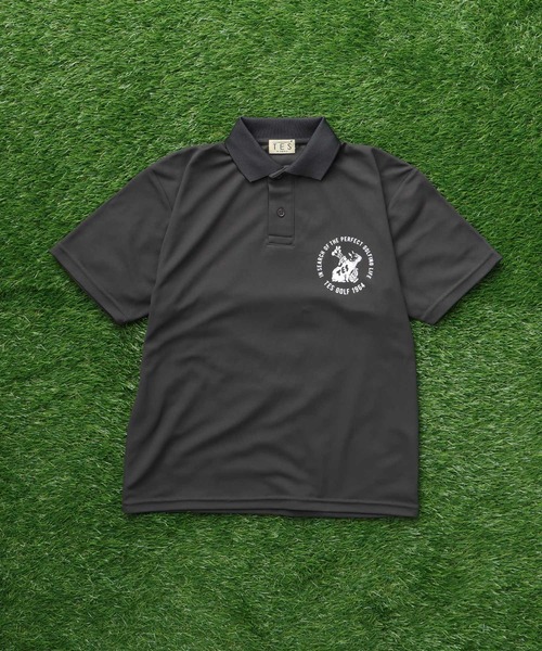 The Endless Summer(エンドレスサマー)の「TES GOLF UV CUT POLO / ポロシャツ(ポロシャツ・メンズ・ブラック/カーキ/ホワイト/チャコール/ネイビー・X-SMALL/MEDIUM/LARGE/X-LARGE)」の9枚目の写真