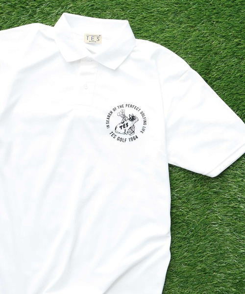 The Endless Summer(エンドレスサマー)の「TES GOLF UV CUT POLO / ポロシャツ(ポロシャツ・メンズ・ブラック/カーキ/ホワイト/チャコール/ネイビー・X-SMALL/MEDIUM/LARGE/X-LARGE)」の14枚目の写真