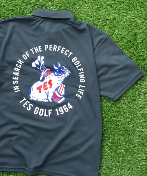 The Endless Summer(エンドレスサマー)の「TES GOLF UV CUT POLO / ポロシャツ(ポロシャツ・メンズ・ブラック/カーキ/ホワイト/チャコール/ネイビー・X-SMALL/MEDIUM/LARGE/X-LARGE)」の19枚目の写真
