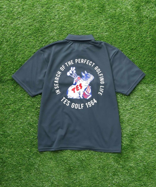 The Endless Summer(エンドレスサマー)の「TES GOLF UV CUT POLO / ポロシャツ(ポロシャツ・メンズ・ブラック/カーキ/ホワイト/チャコール/ネイビー・X-SMALL/MEDIUM/LARGE/X-LARGE)」の18枚目の写真
