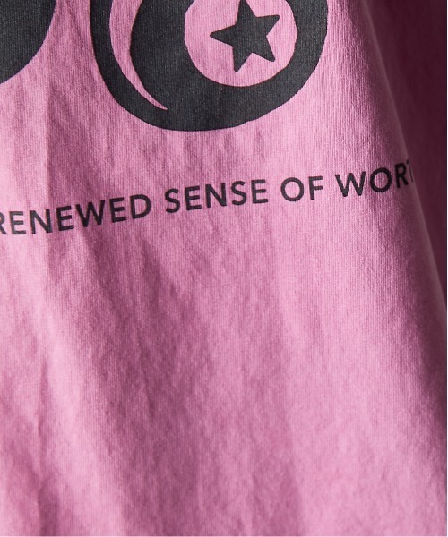 GEVS.（ジェイヴィス）の「綿100％ピグメント染チェリープリントTシャツ＜大きいサイズ有＞GEVS.（Tシャツ/カットソー・レディース・ピンク/ブラック/オフホワイト・M/L/LL/3L/4L/5L）」の17枚目の写真