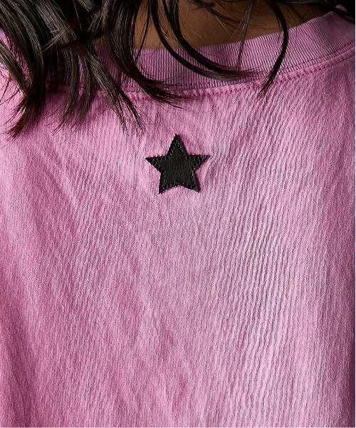 GEVS.（ジェイヴィス）の「綿100％ピグメント染チェリープリントTシャツ＜大きいサイズ有＞GEVS.（Tシャツ/カットソー・レディース・ピンク/ブラック/オフホワイト・M/L/LL/3L/4L/5L）」の18枚目の写真