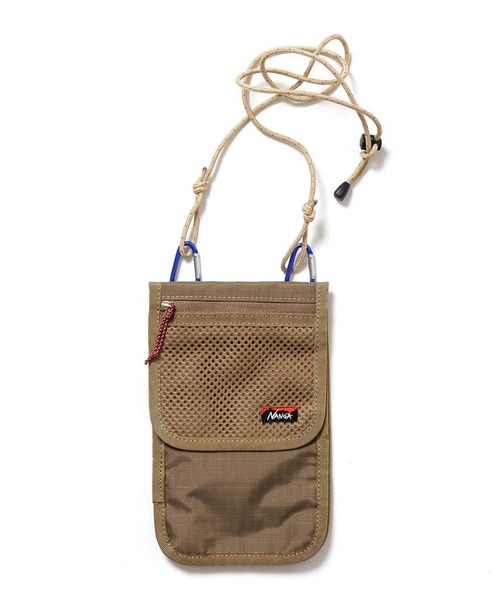NANGA(ナンガ)の「NANGA×SPEAKEASY TRAVEL CASE/ナンガ×スピークイージートラベルケース(ショルダーバッグ・メンズ・ブラウン/ブラック/カーキ・FREE)」の2枚目の写真