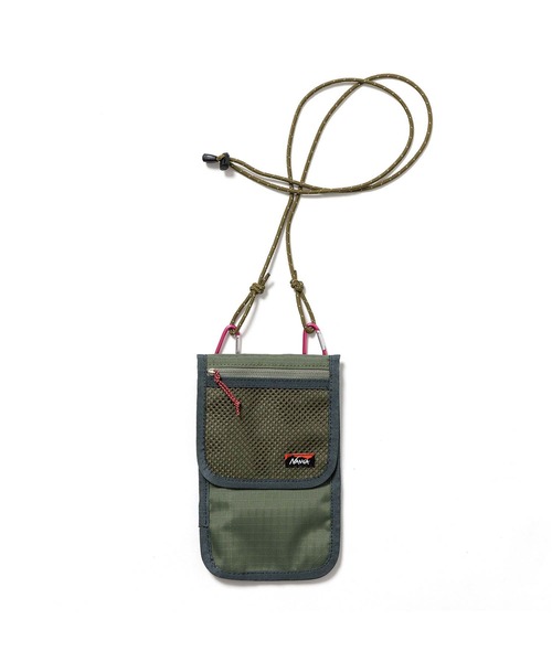 NANGA(ナンガ)の「NANGA×SPEAKEASY TRAVEL CASE/ナンガ×スピークイージートラベルケース(ショルダーバッグ・メンズ・ブラウン/ブラック/カーキ・FREE)」の3枚目の写真