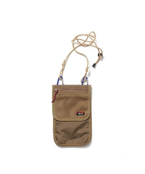 NANGA(ナンガ)の「NANGA×SPEAKEASY TRAVEL CASE/ナンガ×スピークイージートラベルケース(ショルダーバッグ・メンズ・ブラウン/ブラック/カーキ・FREE)」の7枚目の写真