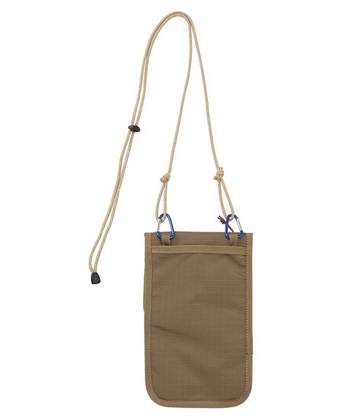 NANGA(ナンガ)の「NANGA×SPEAKEASY TRAVEL CASE/ナンガ×スピークイージートラベルケース(ショルダーバッグ・メンズ・ブラウン/ブラック/カーキ・FREE)」の9枚目の写真