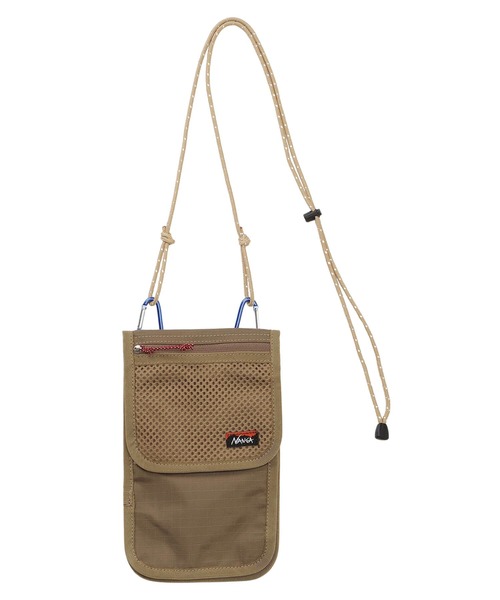 NANGA(ナンガ)の「NANGA×SPEAKEASY TRAVEL CASE/ナンガ×スピークイージートラベルケース(ショルダーバッグ・メンズ・ブラウン/ブラック/カーキ・FREE)」の8枚目の写真