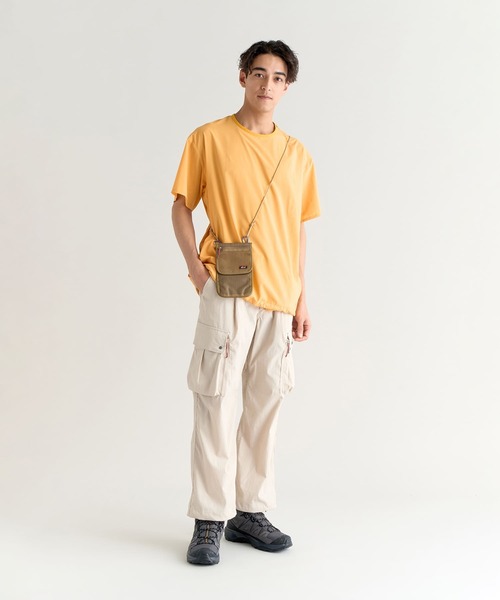 NANGA(ナンガ)の「NANGA×SPEAKEASY TRAVEL CASE/ナンガ×スピークイージートラベルケース(ショルダーバッグ・メンズ・ブラウン/ブラック/カーキ・FREE)」の6枚目の写真