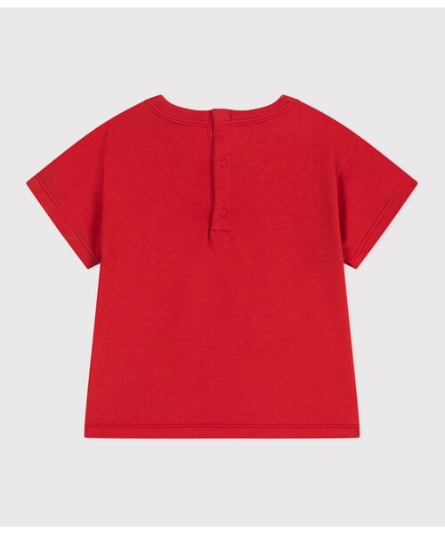 PETIT BATEAU（プチバトー）の「半袖Ｔシャツ（Tシャツ/カットソー・キッズ・オフホワイト/レッド/ホワイト系その他/イエロー/ブルー/ライトピンク/ホワイト×ブルー/ライトブルー・12MONTH/18MONTH/24MONTH/36MONTH）」の9枚目の写真