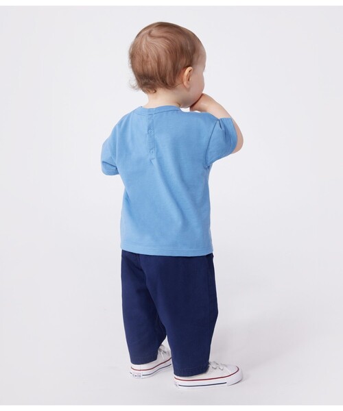 PETIT BATEAU（プチバトー）の「半袖Ｔシャツ（Tシャツ/カットソー・キッズ・オフホワイト/レッド/ホワイト系その他/イエロー/ブルー/ライトピンク/ホワイト×ブルー/ライトブルー・12MONTH/18MONTH/24MONTH/36MONTH）」の15枚目の写真