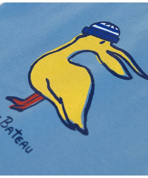 PETIT BATEAU（プチバトー）の「半袖Ｔシャツ（Tシャツ/カットソー・キッズ・オフホワイト/レッド/ホワイト系その他/イエロー/ブルー/ライトピンク/ホワイト×ブルー/ライトブルー・12MONTH/18MONTH/24MONTH/36MONTH）」の18枚目の写真