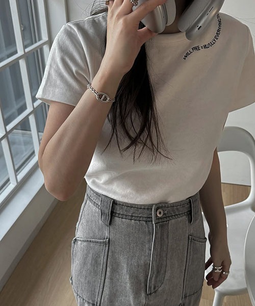 トップス WILLFULLY logo pack T-shirt WILLFULLY logo pack T-shirt