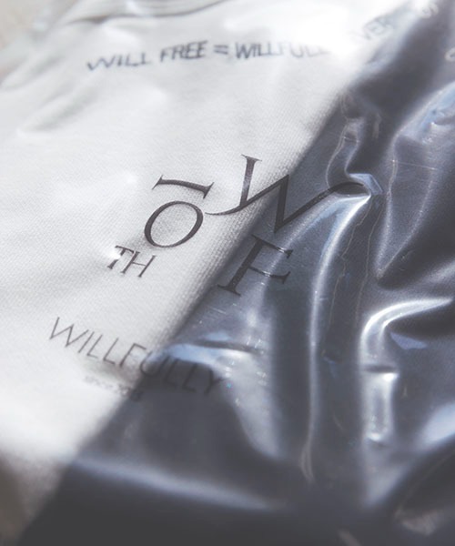 トップス WILLFULLY 10th embroidery logo pack T WILLFULLY（ウィルフリー）の「WILLFULLY 10th embroidery logo