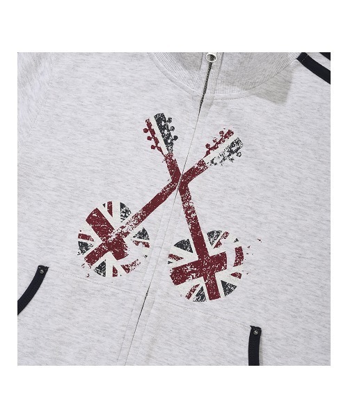 パーカー KIRSH UNION JACK JERSEY ZIP UP キルシー ユニオンジャック ジップアップパーカー レディース KIRSH UNION JACK JERSEY ZIP UP キルシー ユニオンジャック
