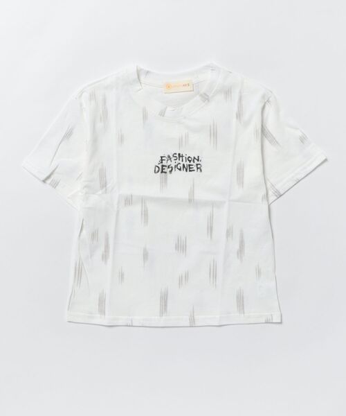 aimoha（アイモハ）の「【aimoha KIDS】カジュアルプリントTシャツ-蝶- (SS)（Tシャツ/カットソー・キッズ・グリーン系その他/イエロー/ダークグレー/ベージュ/ピンク系その他2/グレー系その他2/グレー系その他3/ライトグレー/グリーン/ホワイト系その他/ホワイト系その他3/ホワイト/ピンク/ホワイト系その他2/ベージュ系その他3/イエロー系その他2/グレー/ブラウン系その他2/ブルー系その他2/イエロー系その他/グレー系その他/チョコ/カーキ/ピンク系その他・100/110/120/130/140）」の3枚目の写真