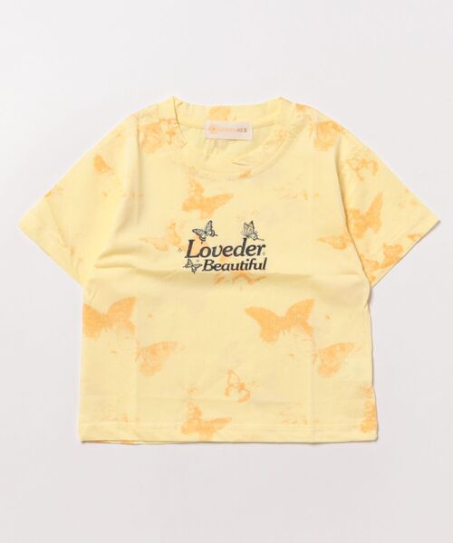 aimoha（アイモハ）の「【aimoha KIDS】カジュアルプリントTシャツ-蝶- (SS)（Tシャツ/カットソー・キッズ・グリーン系その他/イエロー/ダークグレー/ベージュ/ピンク系その他2/グレー系その他2/グレー系その他3/ライトグレー/グリーン/ホワイト系その他/ホワイト系その他3/ホワイト/ピンク/ホワイト系その他2/ベージュ系その他3/イエロー系その他2/グレー/ブラウン系その他2/ブルー系その他2/イエロー系その他/グレー系その他/チョコ/カーキ/ピンク系その他・100/110/120/130/140）」の19枚目の写真