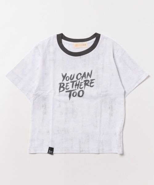 aimoha（アイモハ）の「【aimoha KIDS】カジュアルプリントTシャツ-蝶- (SS)（Tシャツ/カットソー・キッズ・グリーン系その他/イエロー/ダークグレー/ベージュ/ピンク系その他2/グレー系その他2/グレー系その他3/ライトグレー/グリーン/ホワイト系その他/ホワイト系その他3/ホワイト/ピンク/ホワイト系その他2/ベージュ系その他3/イエロー系その他2/グレー/ブラウン系その他2/ブルー系その他2/イエロー系その他/グレー系その他/チョコ/カーキ/ピンク系その他・100/110/120/130/140）」の4枚目の写真