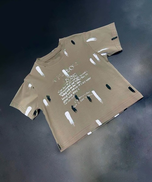 aimoha（アイモハ）の「【aimoha KIDS】カジュアルプリントTシャツ-蝶- (SS)（Tシャツ/カットソー・キッズ・グリーン系その他/イエロー/ダークグレー/ベージュ/ピンク系その他2/グレー系その他2/グレー系その他3/ライトグレー/グリーン/ホワイト系その他/ホワイト系その他3/ホワイト/ピンク/ホワイト系その他2/ベージュ系その他3/イエロー系その他2/グレー/ブラウン系その他2/ブルー系その他2/イエロー系その他/グレー系その他/チョコ/カーキ/ピンク系その他・100/110/120/130/140）」の14枚目の写真