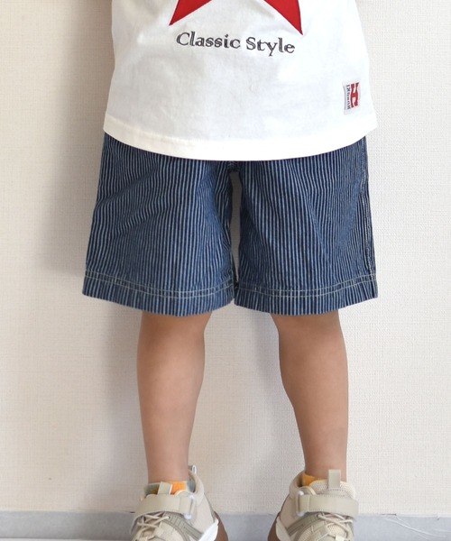 KiCCOLY（キッコリー）の「5分ﾃﾞﾆﾑﾊﾟﾝﾂ（デニムパンツ・キッズ・ネイビー/ブルー/ブラック/ブルー系その他・120cm/150cm/110cm/130cm/140cm）」の4枚目の写真