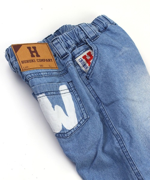 KiCCOLY（キッコリー）の「5分ﾃﾞﾆﾑﾊﾟﾝﾂ（デニムパンツ・キッズ・ネイビー/ブルー/ブラック/ブルー系その他・120cm/150cm/110cm/130cm/140cm）」の15枚目の写真