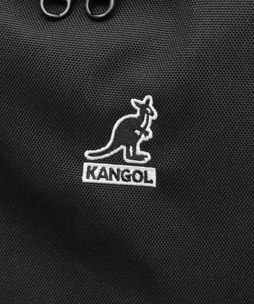 KANGOL(カンゴール)の「PCスリーブ収納スペース付き デイパック A4対応(バックパック/リュック・メンズ・ブラック・FREE)」の7枚目の写真