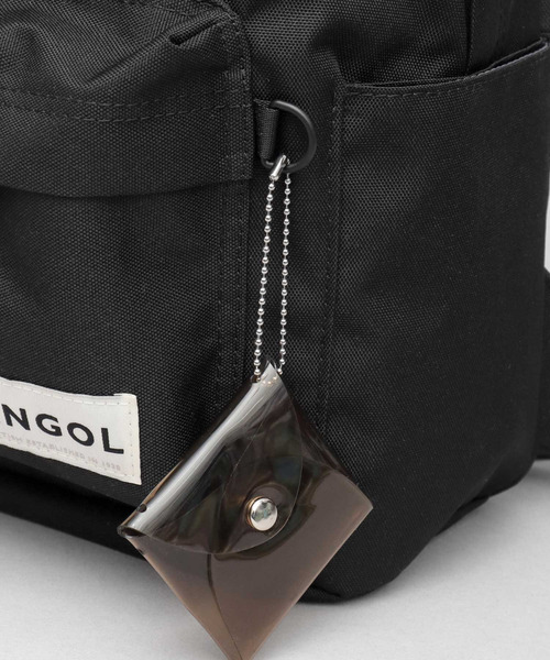 KANGOL(カンゴール)の「PCスリーブ収納スペース付き デイパック A4対応(バックパック/リュック・メンズ・ブラック・FREE)」の22枚目の写真