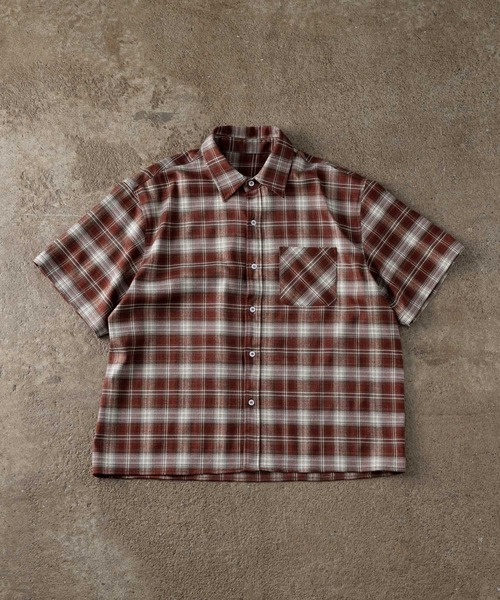 トップス ADAMASTE retro check shirt ADAMASTE（アダマスト）の「retro check shirt - レトロチェック