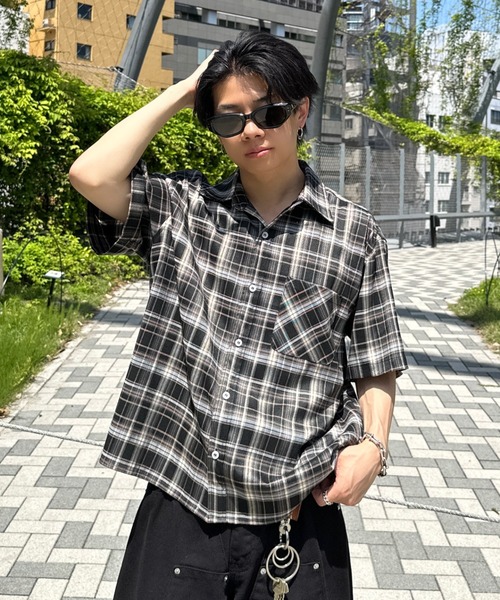 トップス ADAMASTE retro check shirt ADAMASTE（アダマスト）の「retro check shirt - レトロチェック