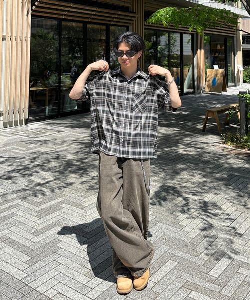 ディズニープリンセスのベビーグッズも大集合 retro レトロチェックシャツ（シャツ/ブラウス - shirt check トップス