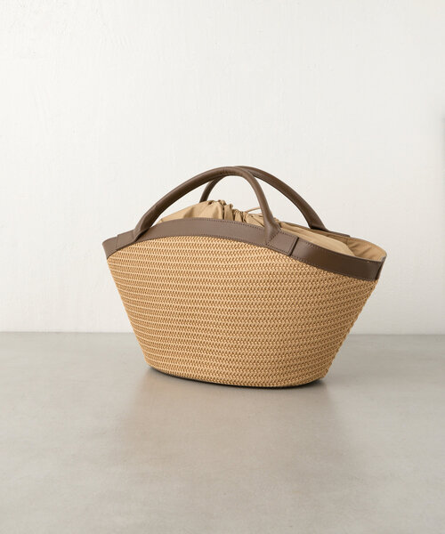 BEARDSLEY（ビアズリー）の「《2.718》コンビバスケット（トートバッグ・レディース・ベージュ/ブラック・FREE）」の7枚目の写真