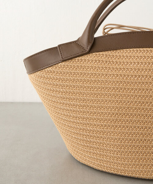 BEARDSLEY（ビアズリー）の「《2.718》コンビバスケット（トートバッグ・レディース・ベージュ/ブラック・FREE）」の12枚目の写真