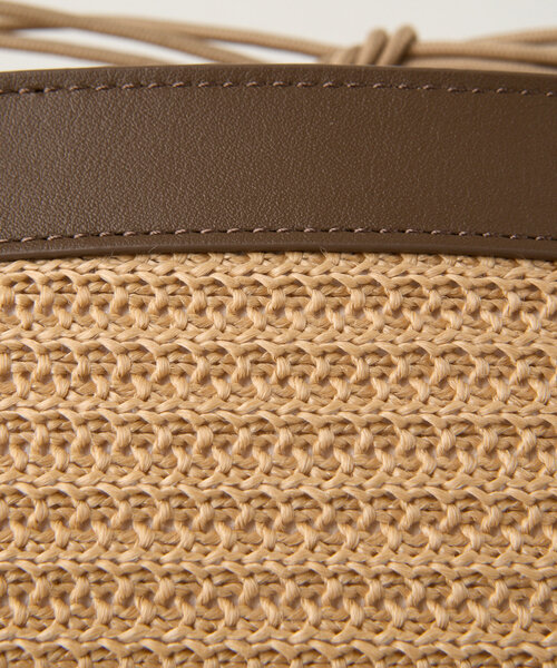 BEARDSLEY（ビアズリー）の「《2.718》コンビバスケット（トートバッグ・レディース・ベージュ/ブラック・FREE）」の13枚目の写真