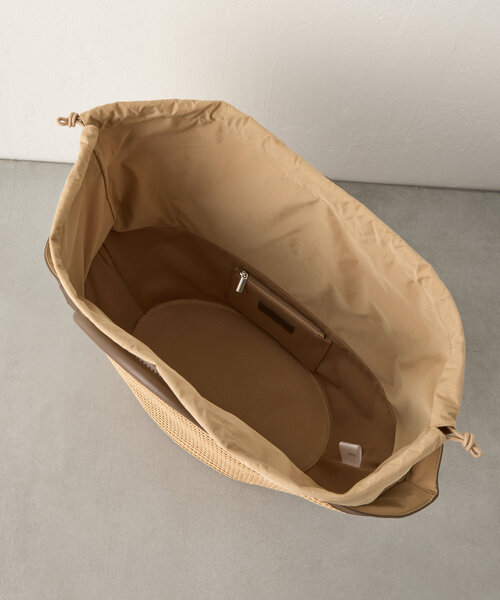 BEARDSLEY（ビアズリー）の「《2.718》コンビバスケット（トートバッグ・レディース・ベージュ/ブラック・FREE）」の15枚目の写真