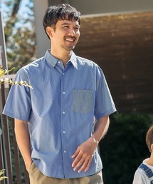 ストライプSSシャツ